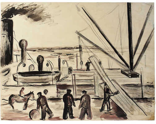 Ижевский Сергей Дмитриевич. Пристань